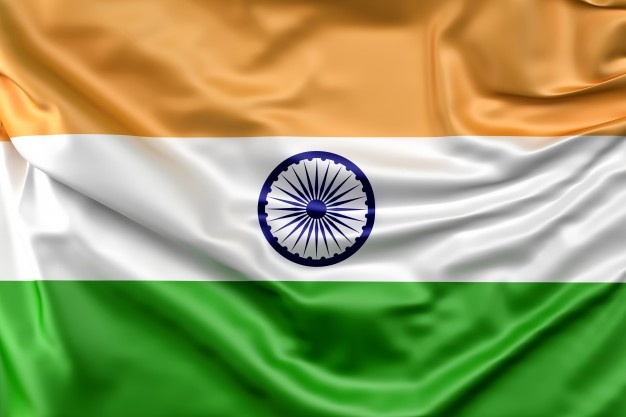 bandera de la India